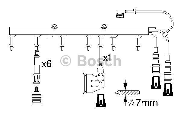 Bosch Ignition lead set – price 510 PLN