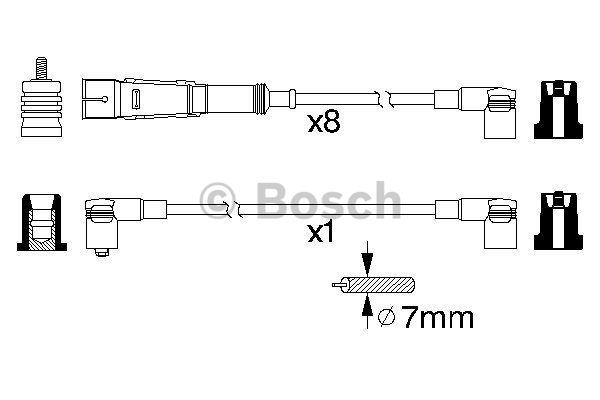 Bosch Ignition lead set – price 592 PLN