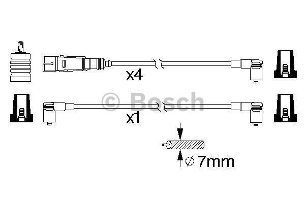 Bosch Ignition lead set – price 126 PLN