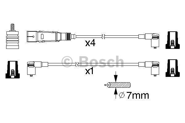 Bosch Ignition lead set – price 177 PLN