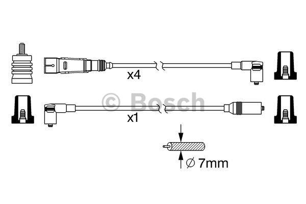 Bosch Ignition lead set – price 165 PLN