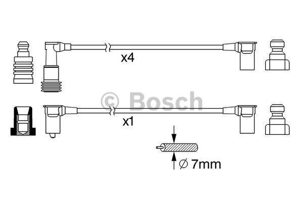 Bosch Ignition lead set – price 489 PLN