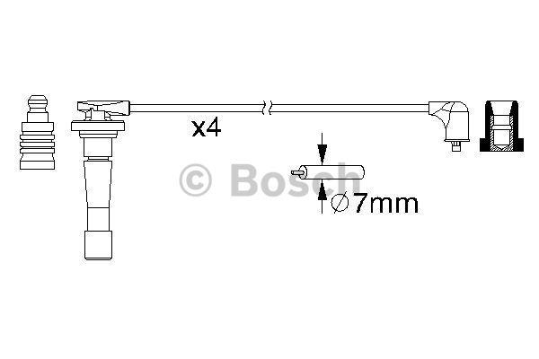 Bosch Ignition lead set – price 141 PLN