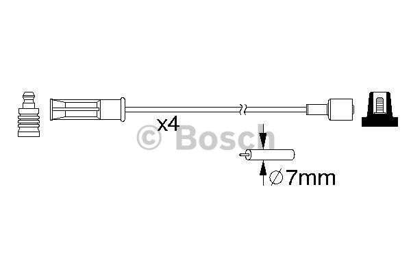 Bosch Ignition lead set – price 60 PLN