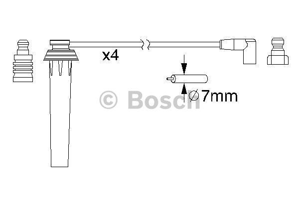 Bosch Ignition lead set – price 126 PLN