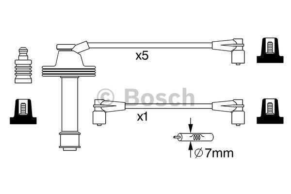 Bosch Ignition lead set – price 284 PLN