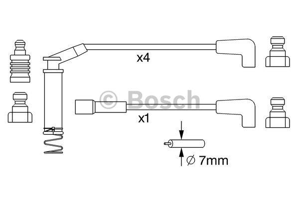Bosch Ignition lead set – price 121 PLN