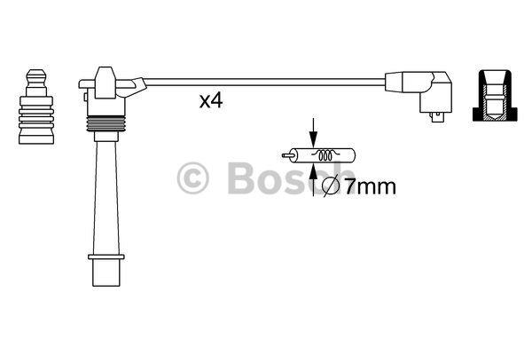Bosch Ignition lead set – price 169 PLN