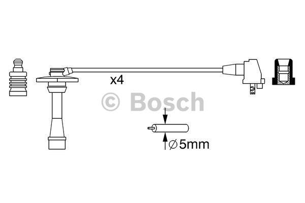 Bosch Ignition lead set – price 178 PLN