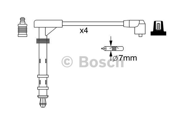 Bosch Ignition lead set – price 144 PLN