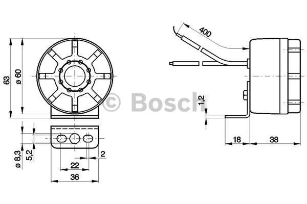 Control unit Bosch 0 986 334 001