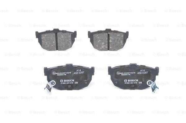 Brake Pad Set, disc brake Bosch 0 986 424 418