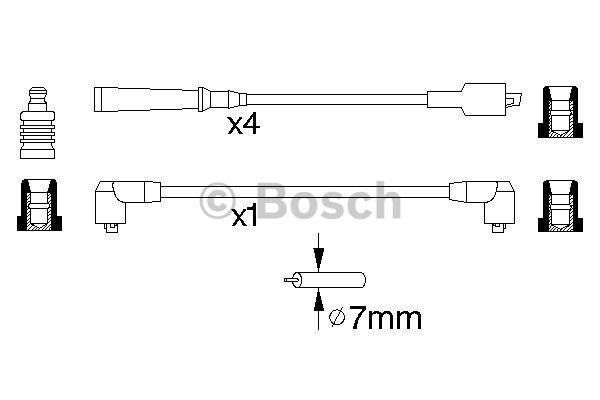 Bosch Ignition cable kit – price 93 PLN