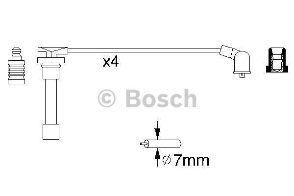 Bosch Ignition lead set – price 147 PLN