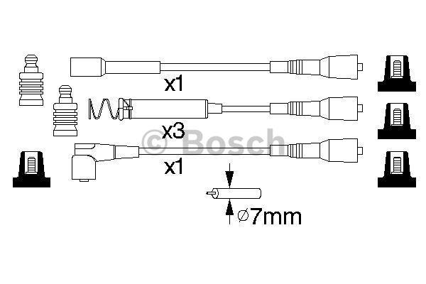 Bosch Ignition lead set – price 109 PLN