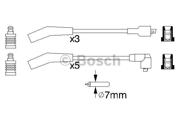 Bosch Ignition lead set – price 144 PLN