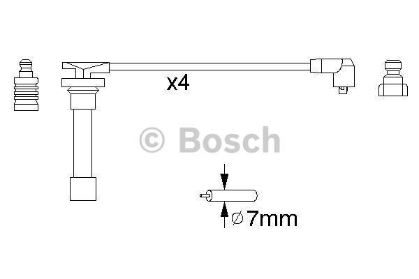 Bosch Ignition lead set – price 131 PLN