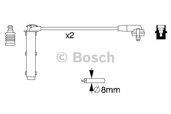 Bosch Ignition lead set – price 57 PLN