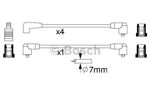 Bosch Ignition lead set – price 56 PLN