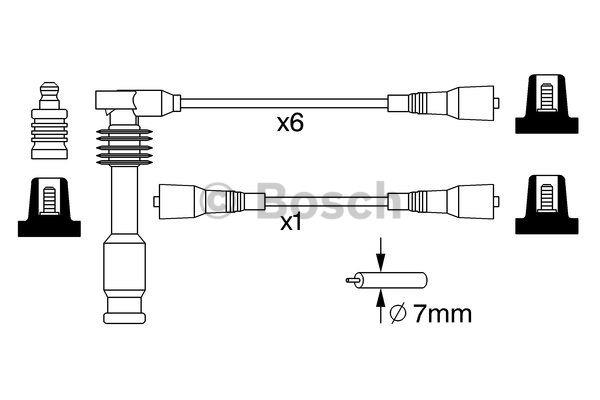 Bosch Ignition lead set – price 160 PLN