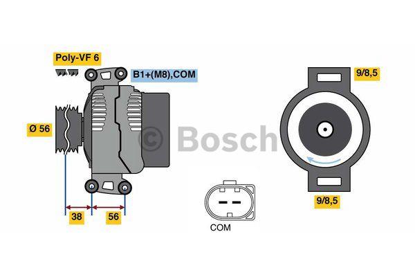 Bosch Alternator – price [object Object] PLN