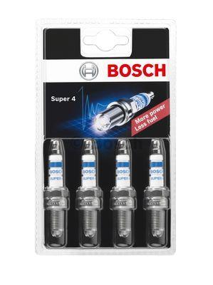 Spark plug Bosch Super 4 WR91 (4pcs.) Bosch 0 242 222 801