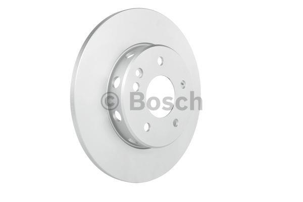 Unventilated front brake disc Bosch 0 986 478 262