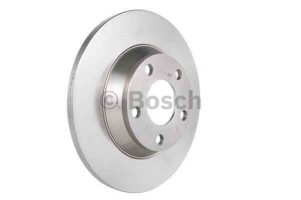 Unventilated front brake disc Bosch 0 986 478 615