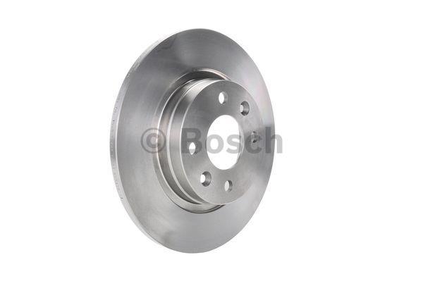 Unventilated front brake disc Bosch 0 986 479 164