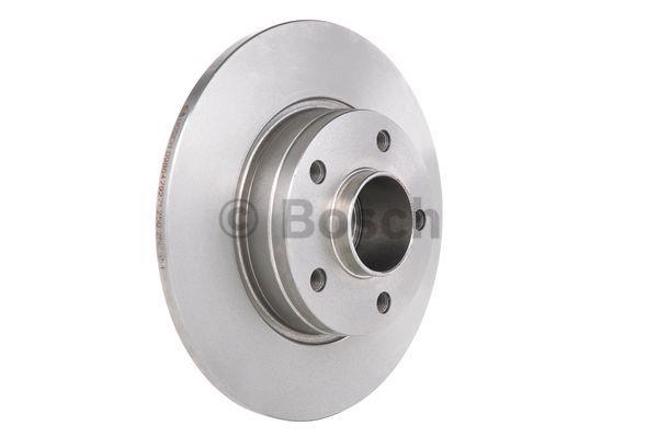 Bosch Rear brake disc, non-ventilated – price 404 PLN