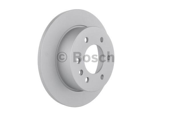 Bosch Rear brake disc, non-ventilated – price 191 PLN