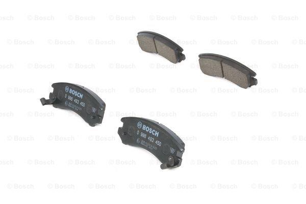 Brake Pad Set, disc brake Bosch 0 986 493 450
