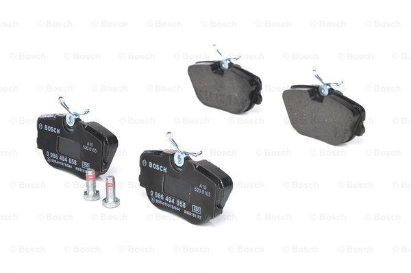 Brake pad set Bosch 0 986 494 058