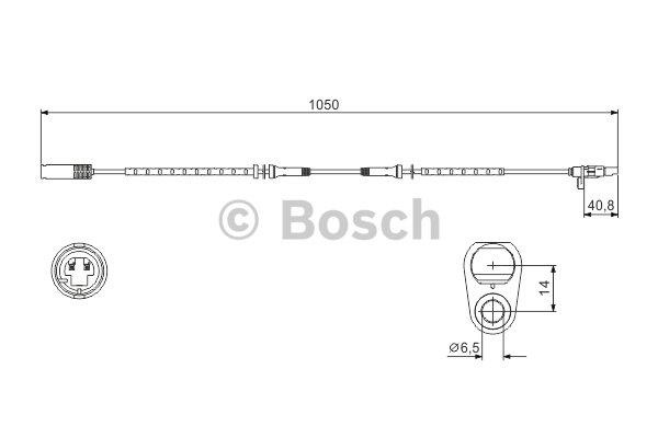 Bosch Sensor ABS – price 136 PLN