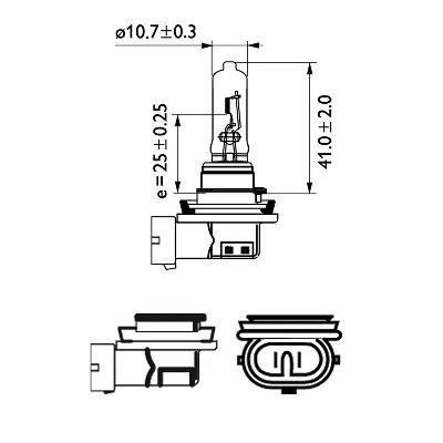 Philips Halogen lamp Philips Standard 12V H9 65W – price 75 PLN