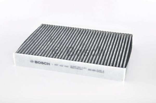 Cabin filter with activated carbon Bosch 1 987 432 549