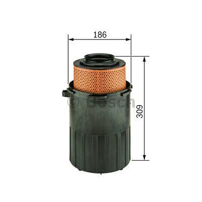 Air filter Bosch 1 457 433 005