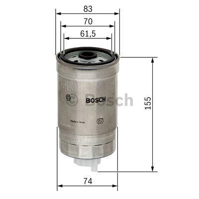 Fuel filter Bosch 1 457 434 025