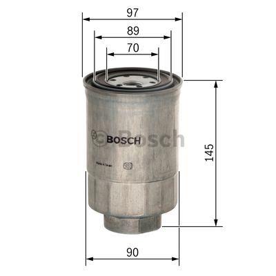 Fuel filter Bosch 1 457 434 281