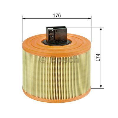 Air filter Bosch F 026 400 029