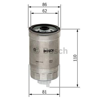 Bosch Fuel filter – price 49 PLN
