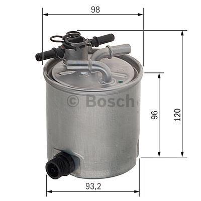 Fuel filter Bosch F 026 402 019