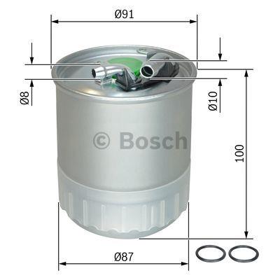 Fuel filter Bosch F 026 402 056