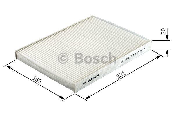 Activated Carbon Cabin Filter Bosch 1 987 432 376
