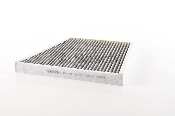 Cabin filter with activated carbon Bosch 1 987 432 381