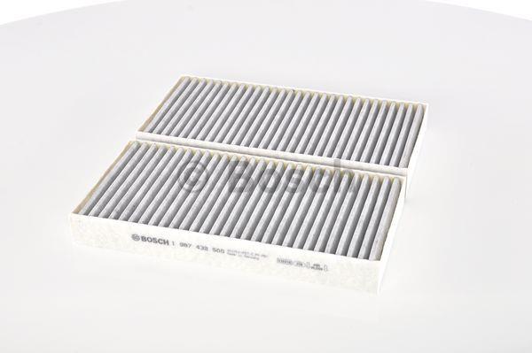 Cabin filter with activated carbon Bosch 1 987 432 500