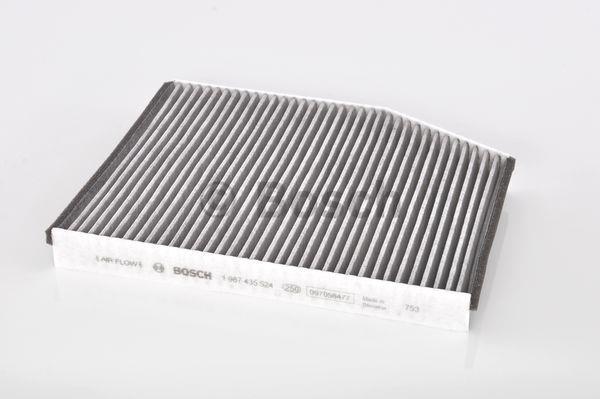 Cabin filter with activated carbon Bosch 1 987 435 524