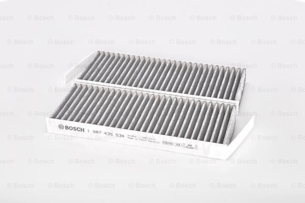 Cabin filter with activated carbon Bosch 1 987 435 534