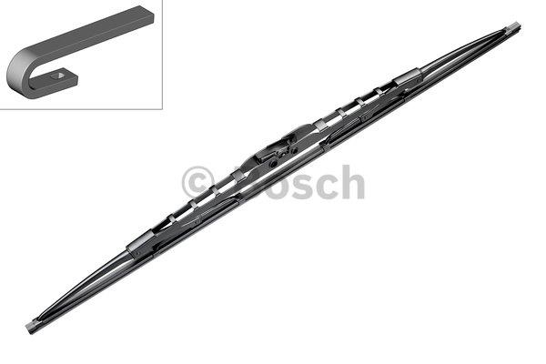 Frame wiper blade Bosch Twin 700 mm (28") Bosch 3 397 018 173