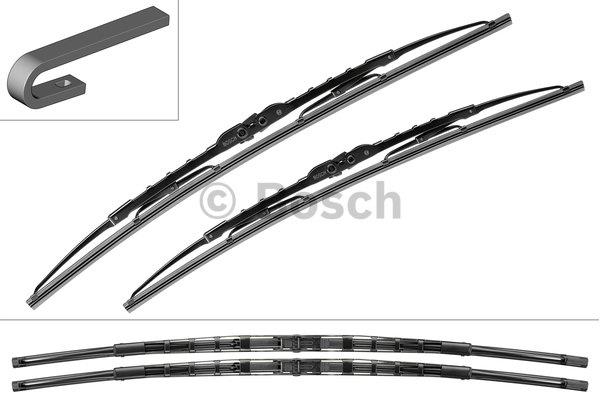 Bosch Twin Frame Wiper Brush Set 530&#x2F;530 Bosch 3 397 118 408